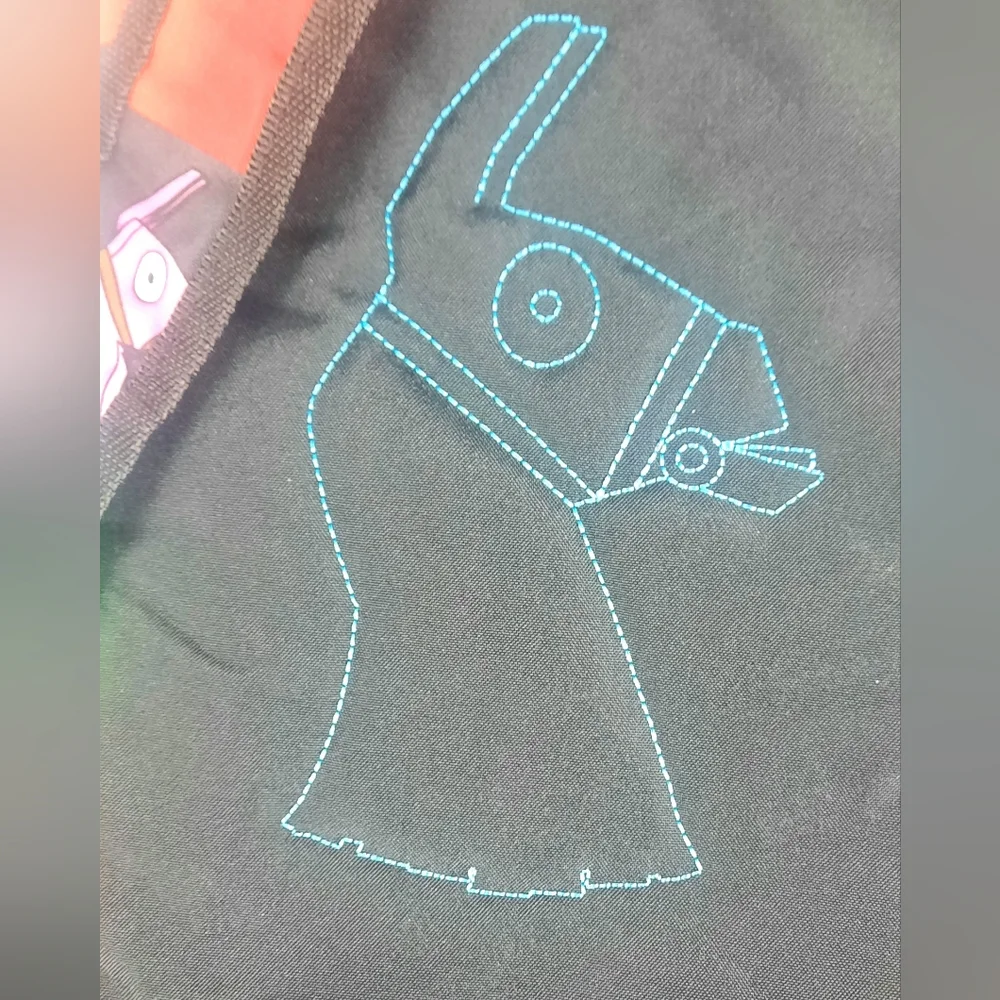 Fortnite Amplify Loot Llama Rainbow Checkered Sling Mini Sling Backpack Single
